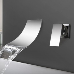 Waterfall Chrome Seinään...