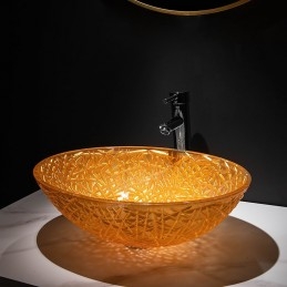 Moderni Luxury Art oranssi...