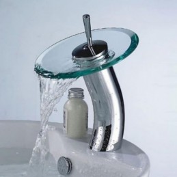 Waterfall Chrome Vessel,...