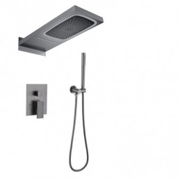 Gunmetal-Harmaa...