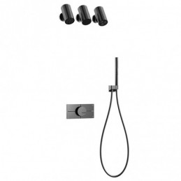 Gunmetal-Harmaa...