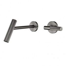 Gunmetal-Harmaa Yksiotehana...