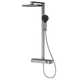 Gunmetal-Harmaa...