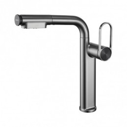 Gunmetal-Harmaa Yksiotehana...
