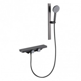 Gunmetal-Harmaa...